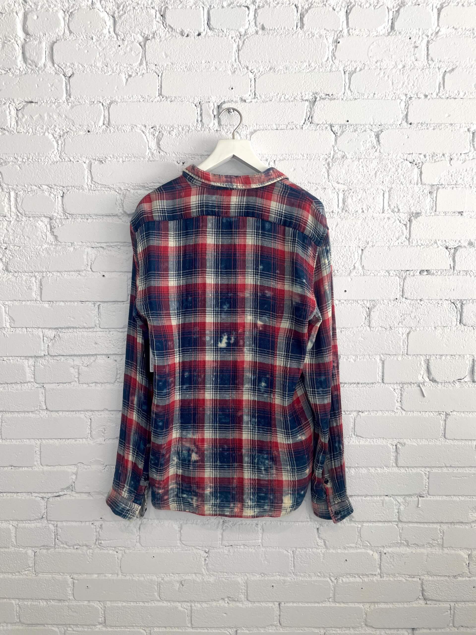 Bleached Reversible Flannel