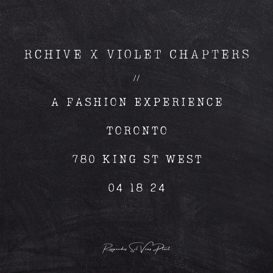 The Violet Chapters Fashion Experience