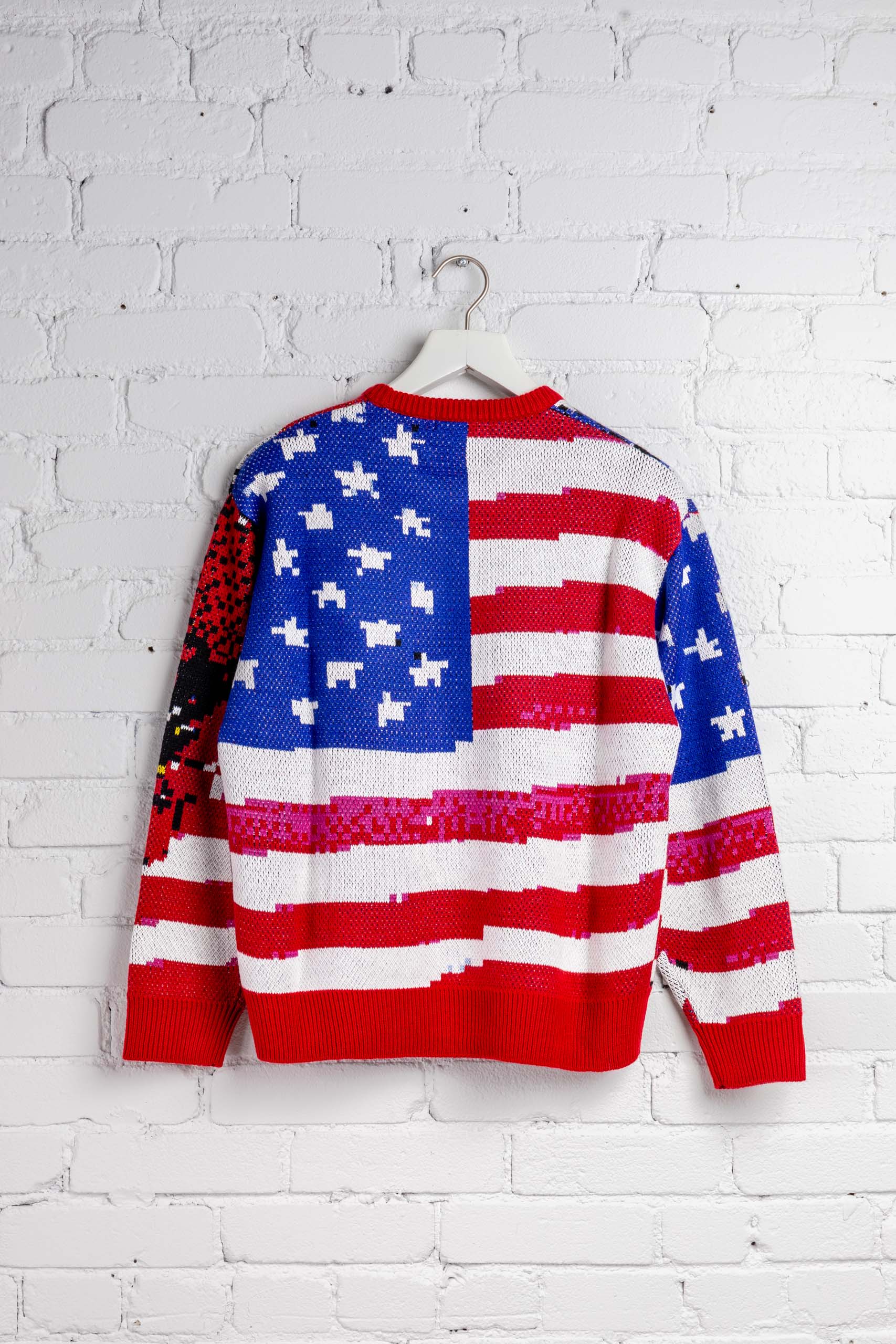 Digital Flag Sweater