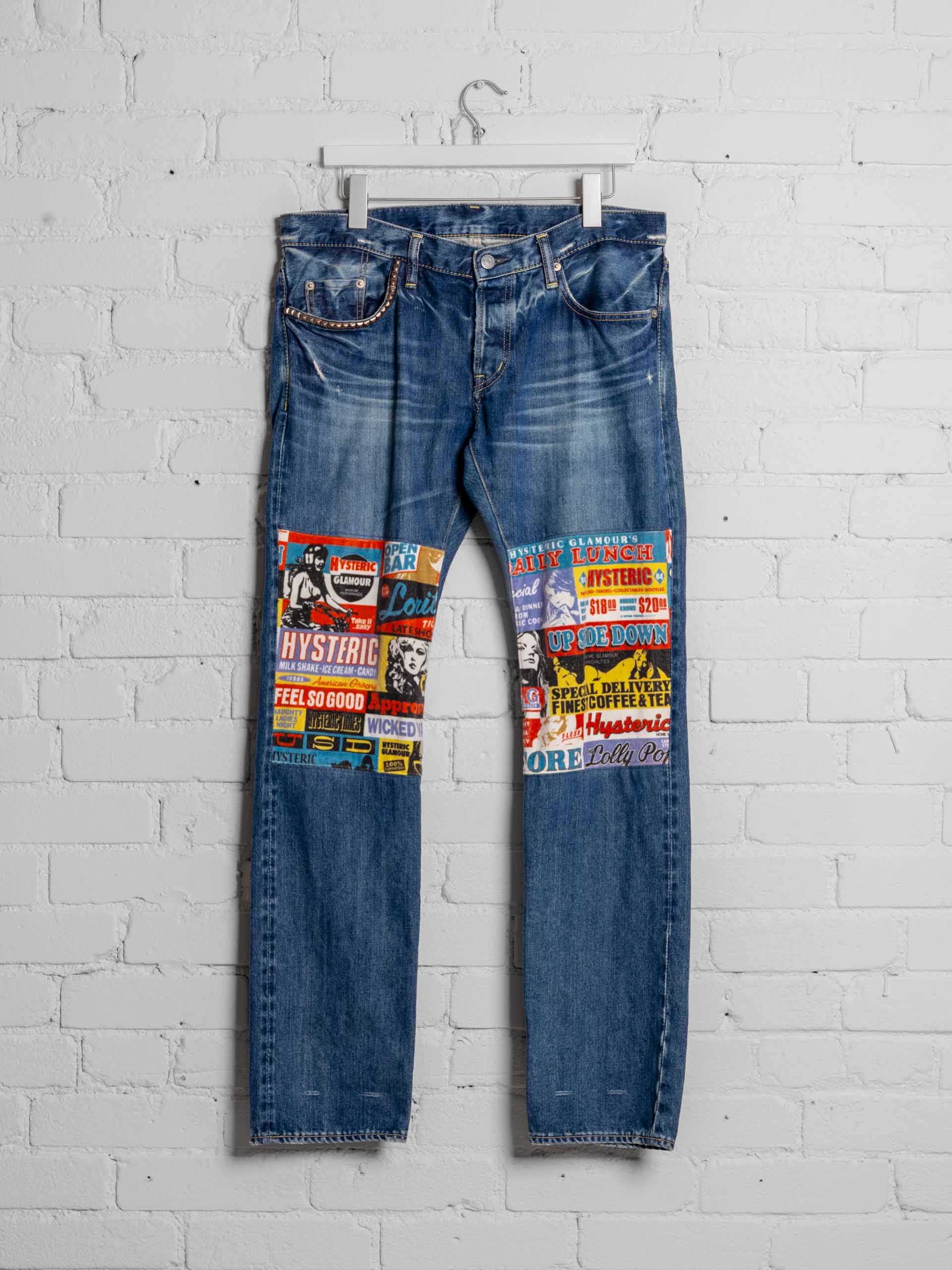 Hysteric Patched Jeans